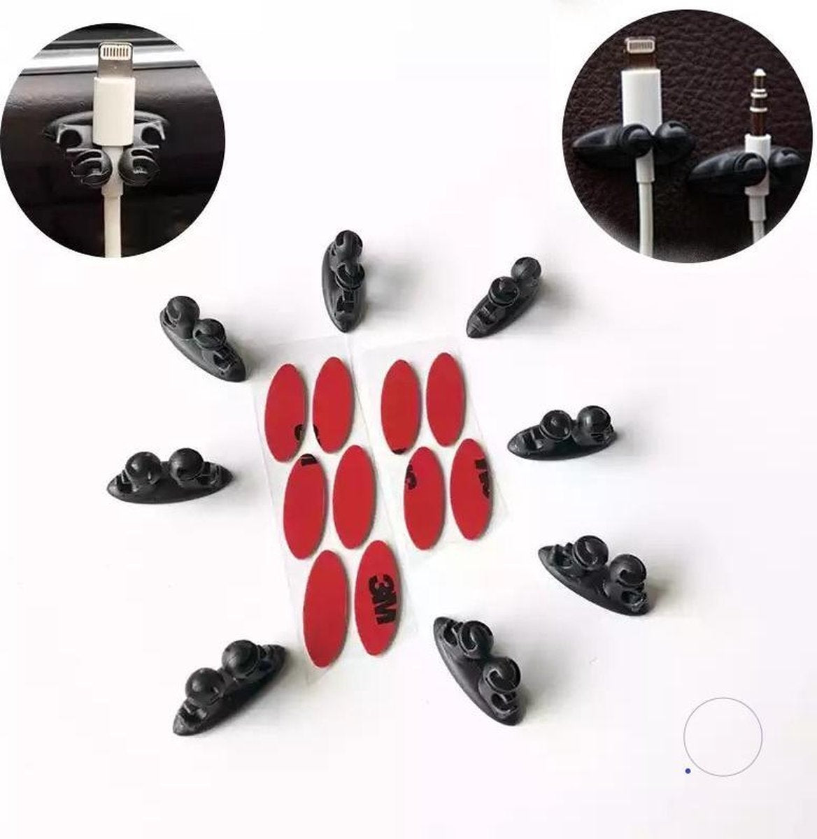 Tesla Model 3 S X Kabelclips Organizer 8 stuks Zwart Auto Interieur Accessoires Nederland en België