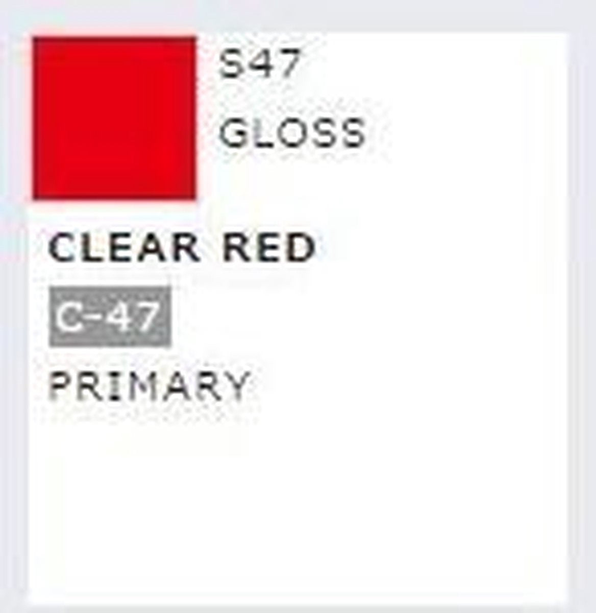 Mrhobby - Mr. Color Spray 100 Ml Clear Red (Mrh-s-047)