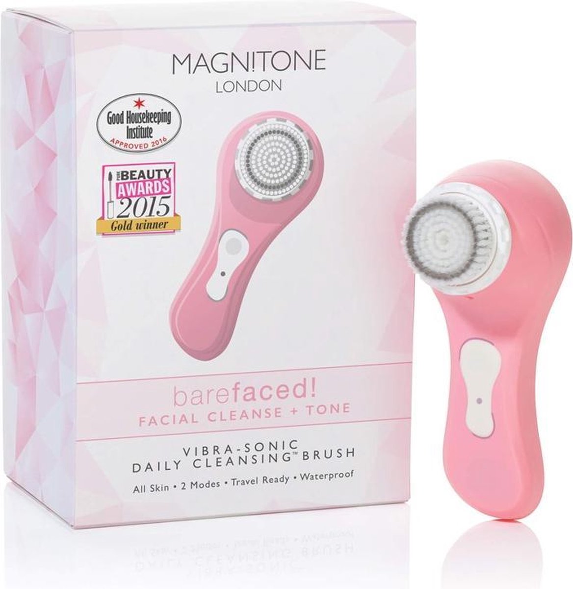 Magnitone London Pink Barefaced! Reinigingsapparaat 1 st.