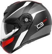Schuberth C3 Pro Sestante Black Red Modular Helmet 3XL