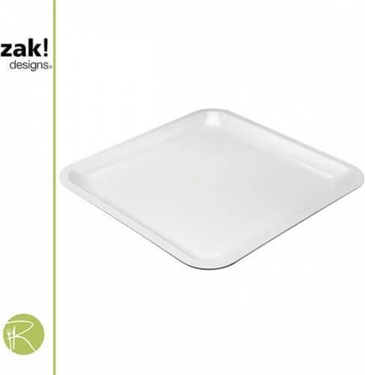 Dinerbord - Zak!Designs - Seaside - vierkant - 26 x 26 cm