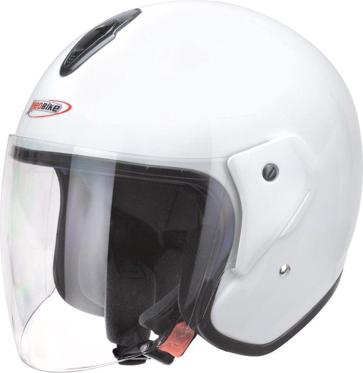 Redbike RB-915 retro jethelm wit | maat XS