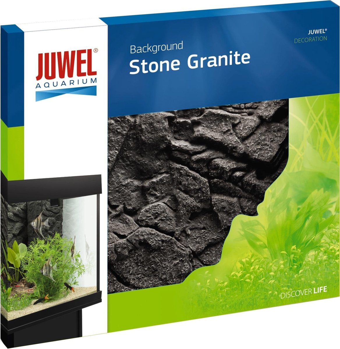 Juwel Aquarium Achterwand Stone - Graniet - 55
