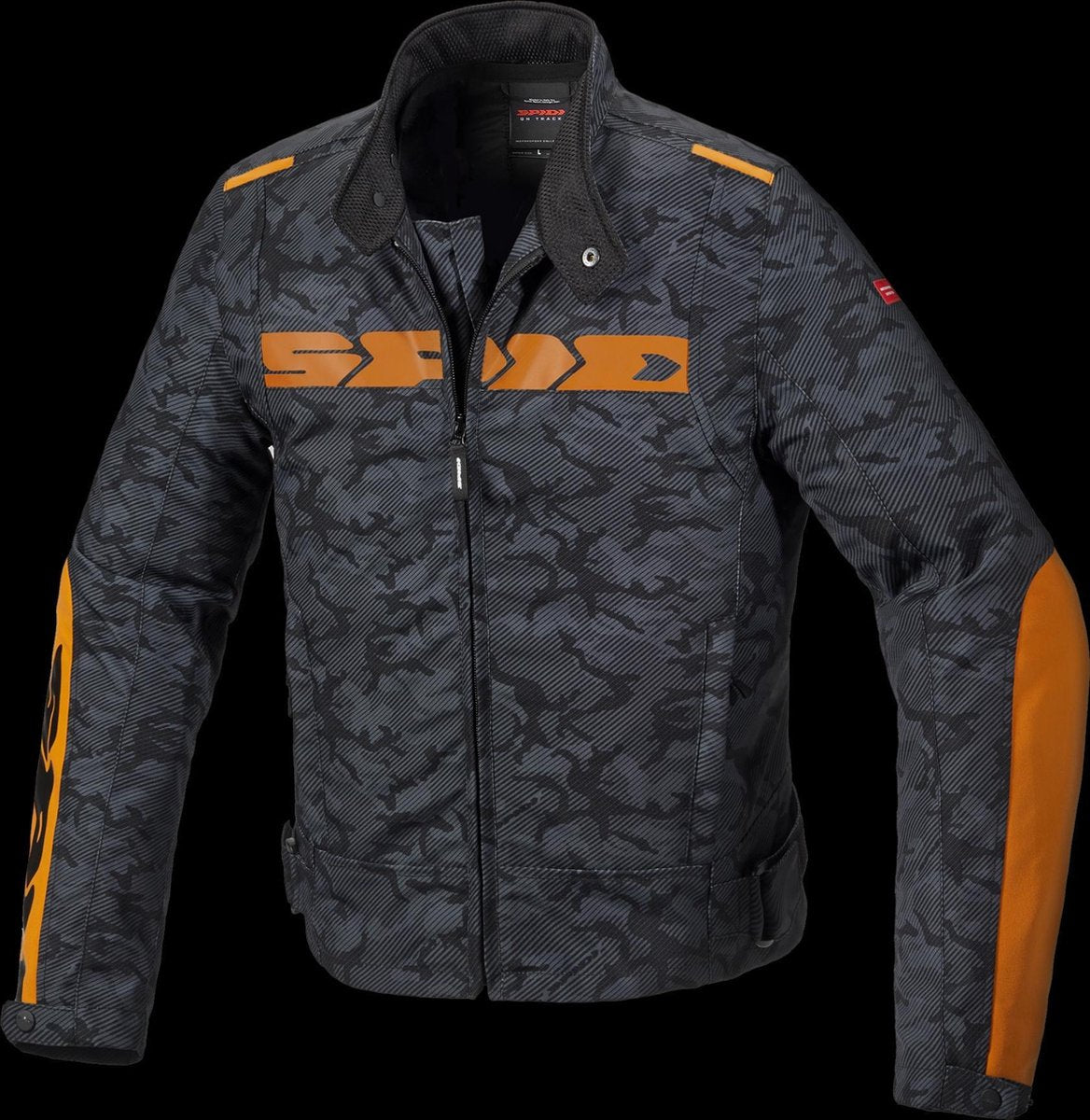 Spidi Solar H2Out Black Camoflage Textile Motorcycle Jacket S