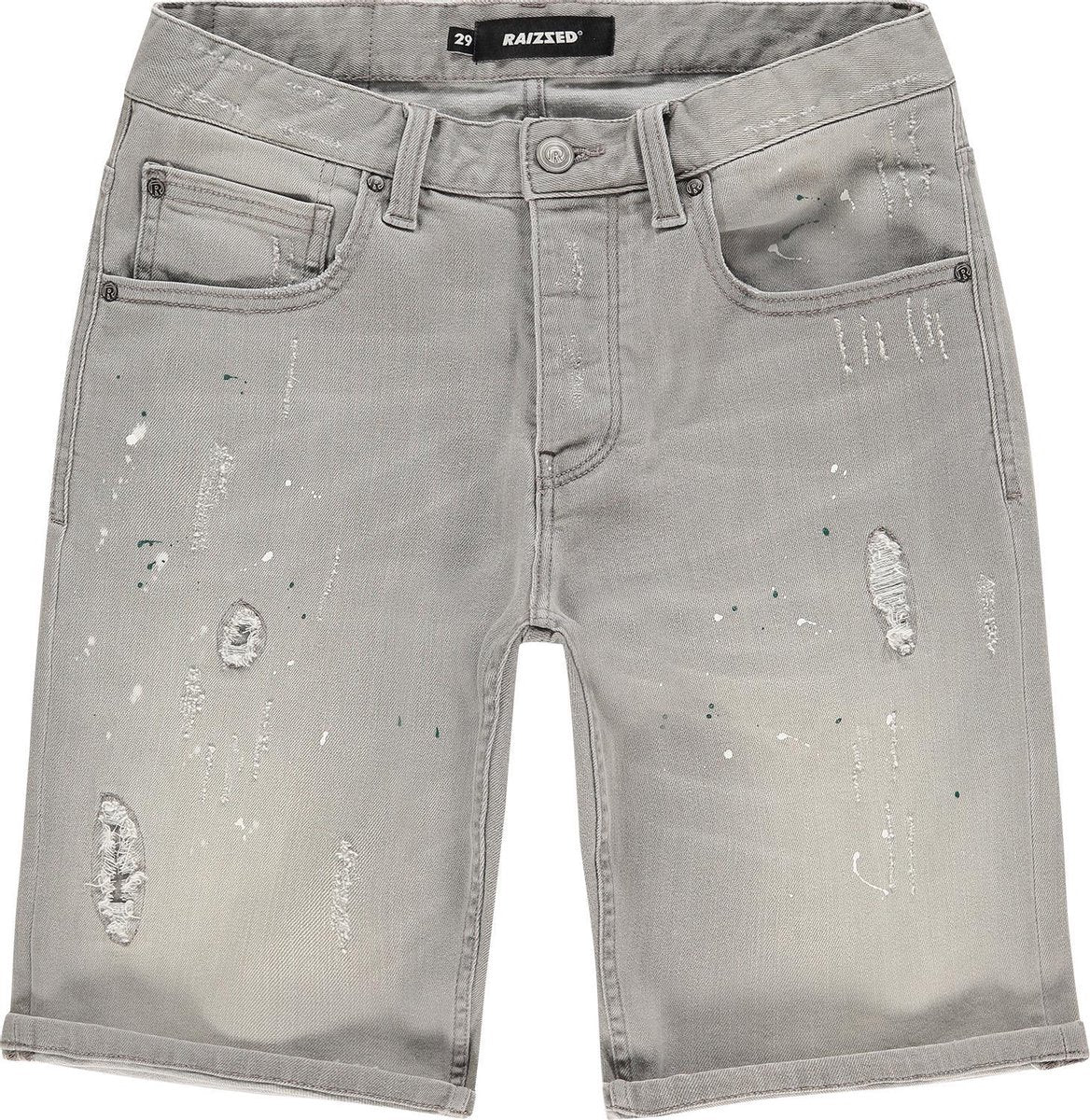 Raizzed Jeans Crest Mannen Jeans - Light Grey Stone - Maat 31