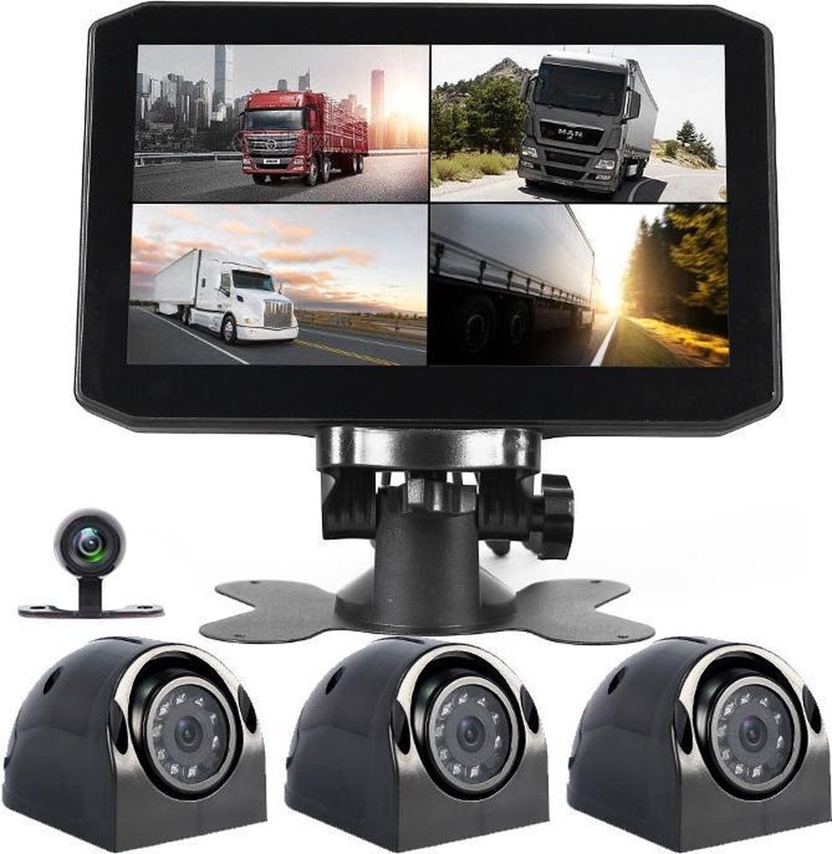 Motocam X7 4CH VGA vrachtwagen dashcam