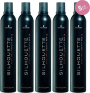 5X Schwarzkopf Silhouette Super Hold Mousse 200ml
