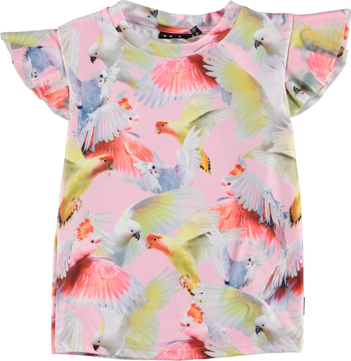 Molo - UV-zwemshirt voor meisjes - Neona - Cockatoos - maat 92-98cm