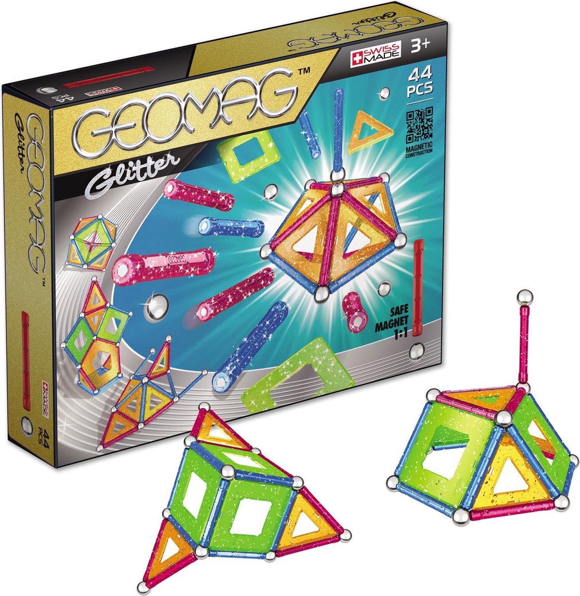 Geomag Panels Glitter 44 delig