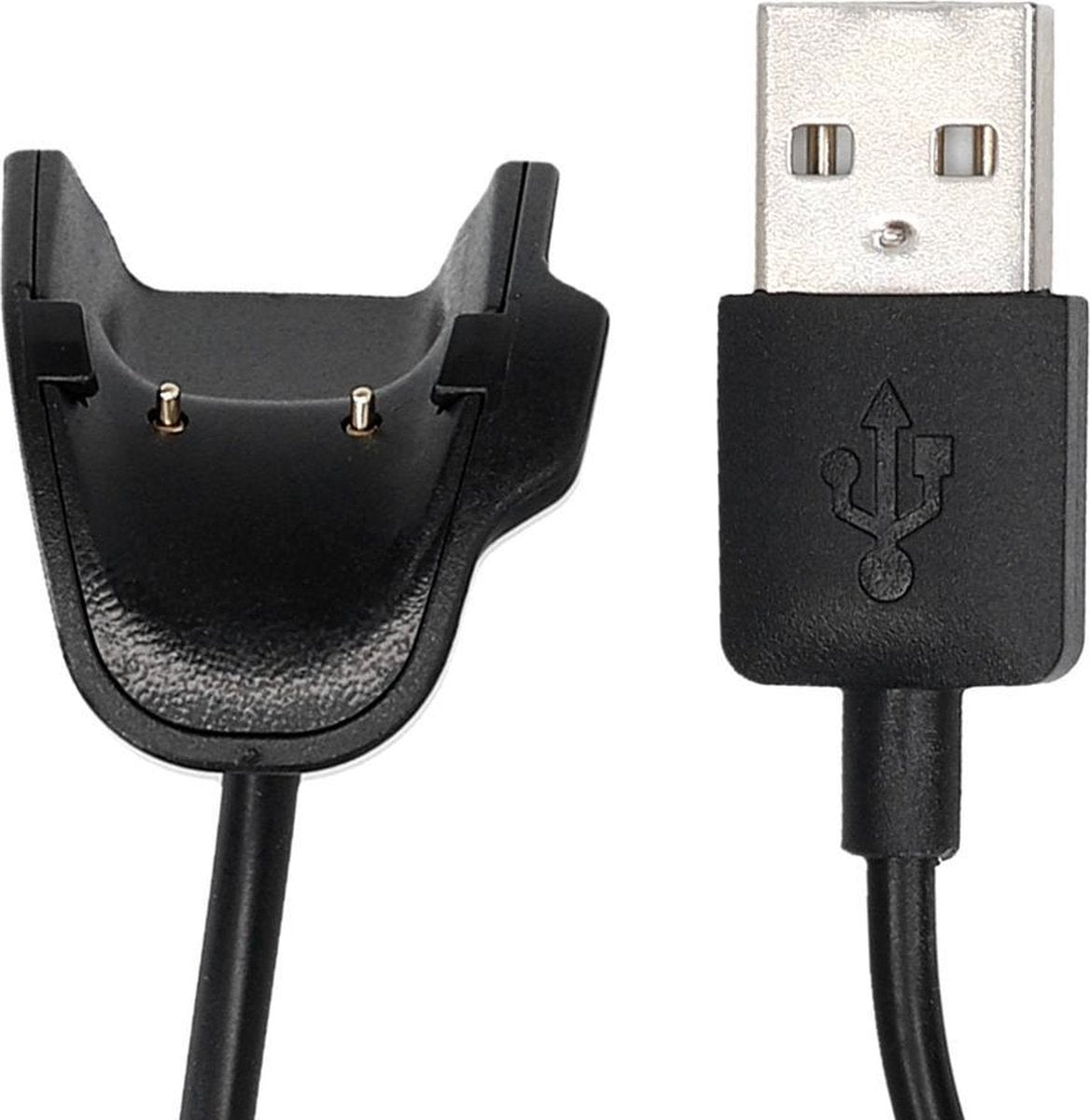 kwmobile USB-oplaadkabel voor Samsung Galaxy Fit e - kabel voor fitnesstracker - zwart