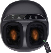 Renpho FM-059R - Voetmassage Apparaat - Shiatsu Massage - Infrarood - Kneden - Compressie - Rollen - Max Schoenmaat 46 - Afstandsbediening - Wasbaar - Zwart