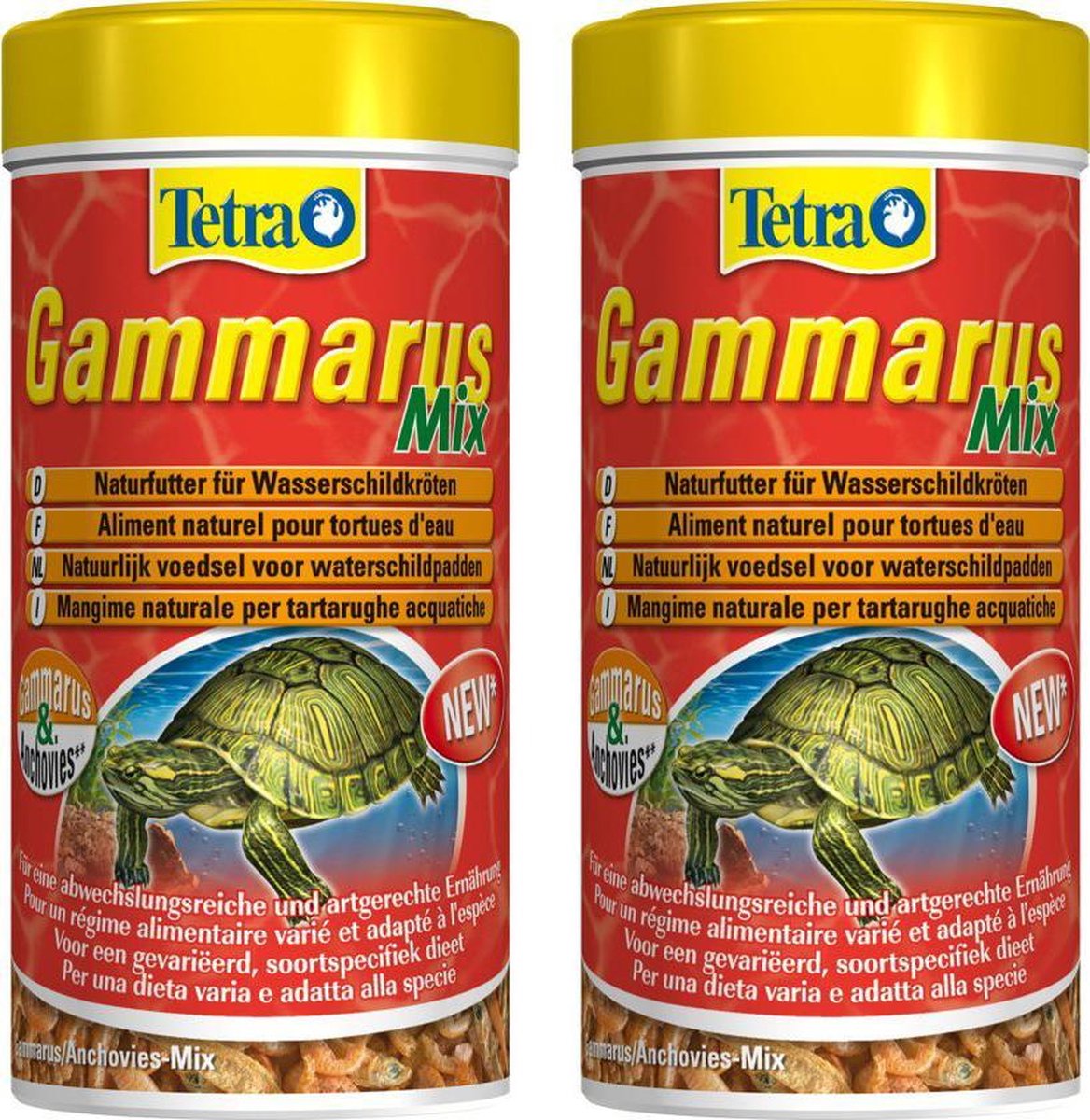 Tetra Fauna Gammarus Schildpadmix - 250 ml - Per 2 stuks