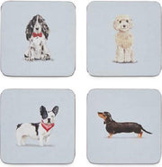 Onderzetters (Per 4st.) Curious Dogs