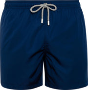 CLASSIC Sneldrogende Zwembroek Heren met Mesh Binnenbroek en Drie Zakken - Zachte en Comfortabele Zwemshort Heren / Zwembroeken Heren - Waterafstotende Zwembroek Mannen / Herenmode van Premium Stof - Marineblauw - L (EU 44)