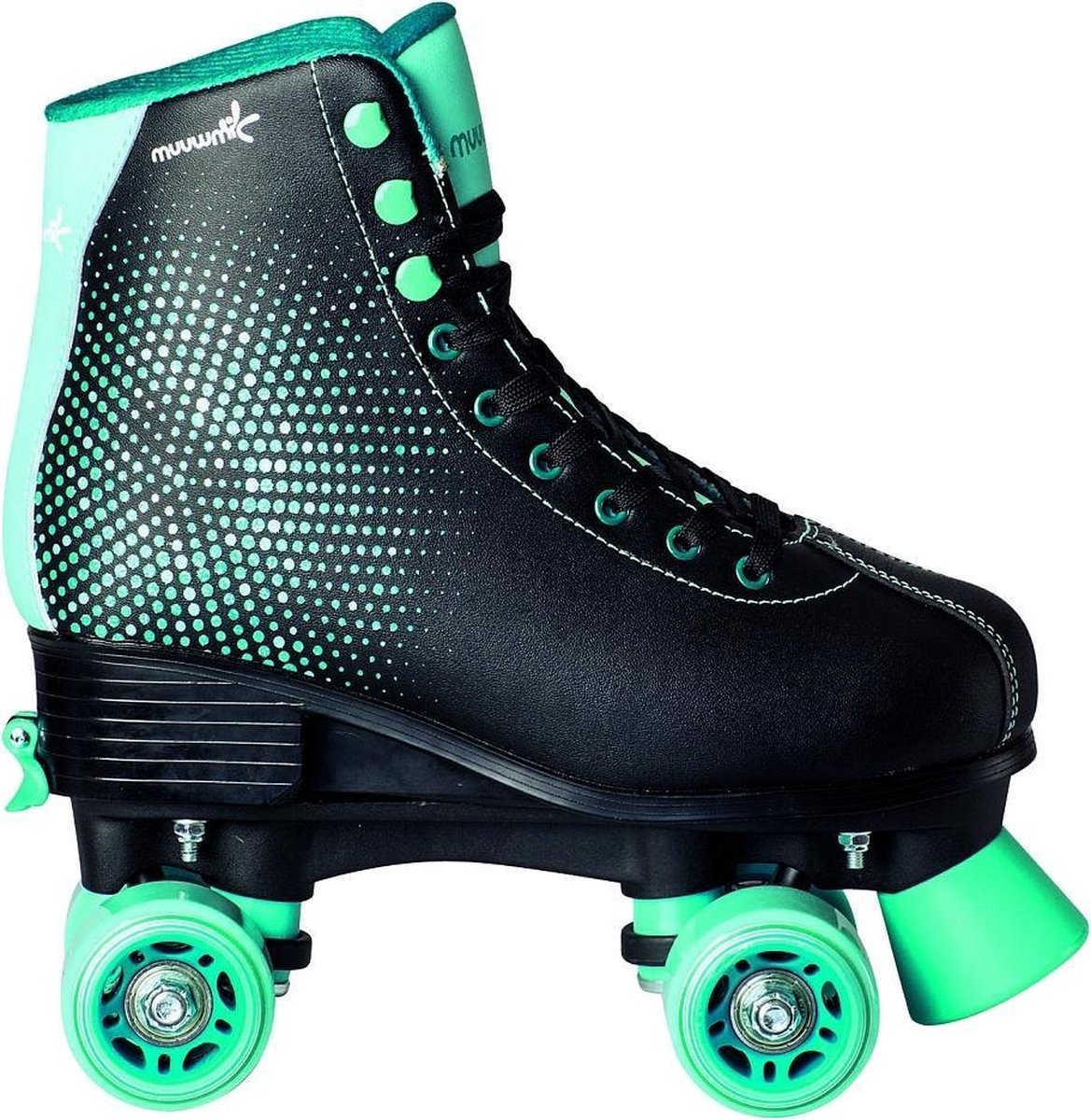 Muuwmi Rolschaatsten Turquoise Junior Maat 31-34