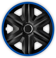 FAST LUX wieldoppen blue 14 "- Geeft het voertuig een speciale uitstraling