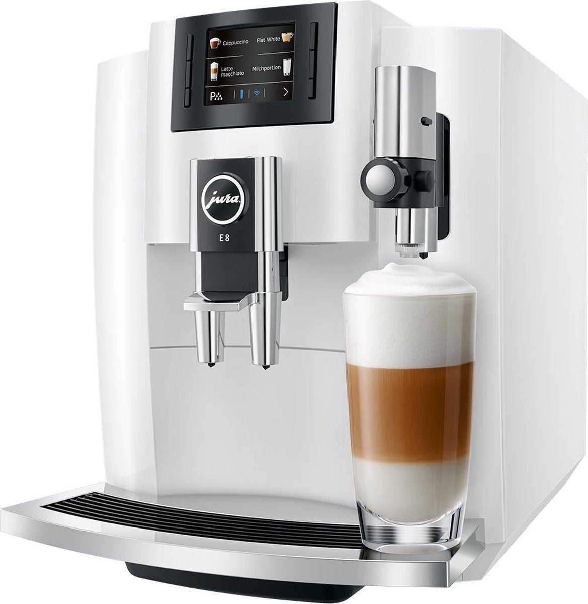 Jura E8 - Piano White