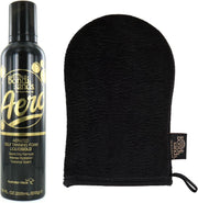 Bondi Sands - Aero Self Tanning Foam Liquid Gold 225 ml en Application Mitt