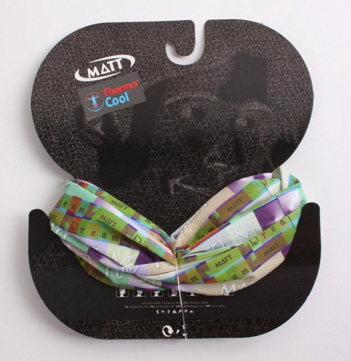 Matt Thermocool Scarf Multi - Maat One size