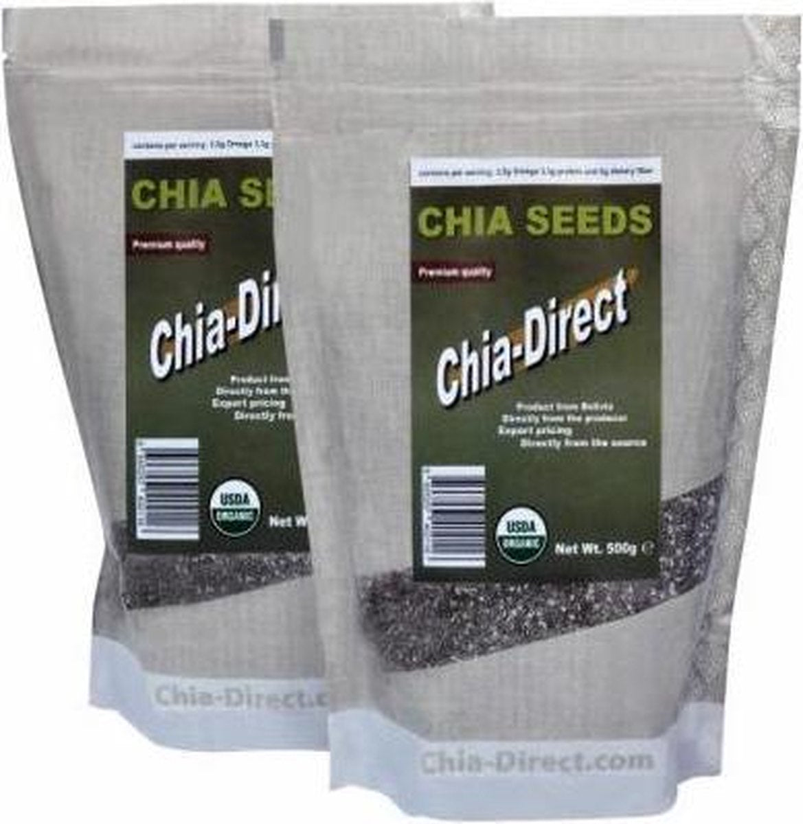 8kgs - 100% pesticide vrij chiazaad