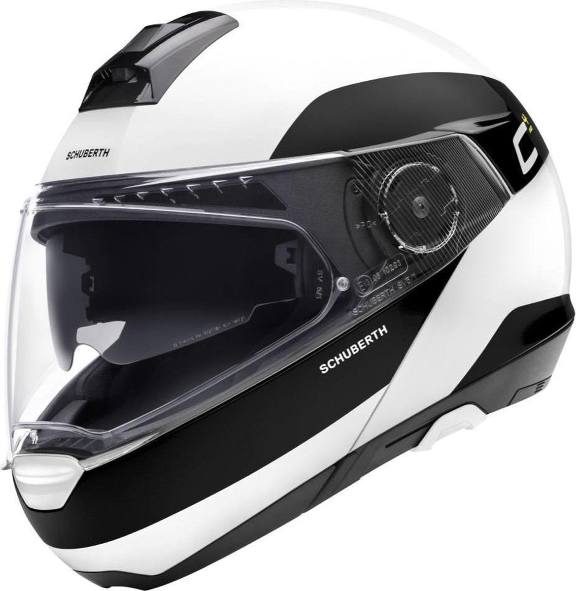 Schuberth C4 Pro Fragment Wit Systeemhelm - Motorhelm - Maat S