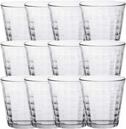 12x koffie/espresso glazen Prisme transparant 170 ml - Espresso glazen  van glas 170 ml