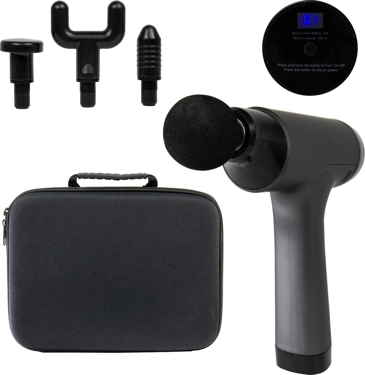 Silvergear Professionele Massage Gun - Sport en Relax Massage