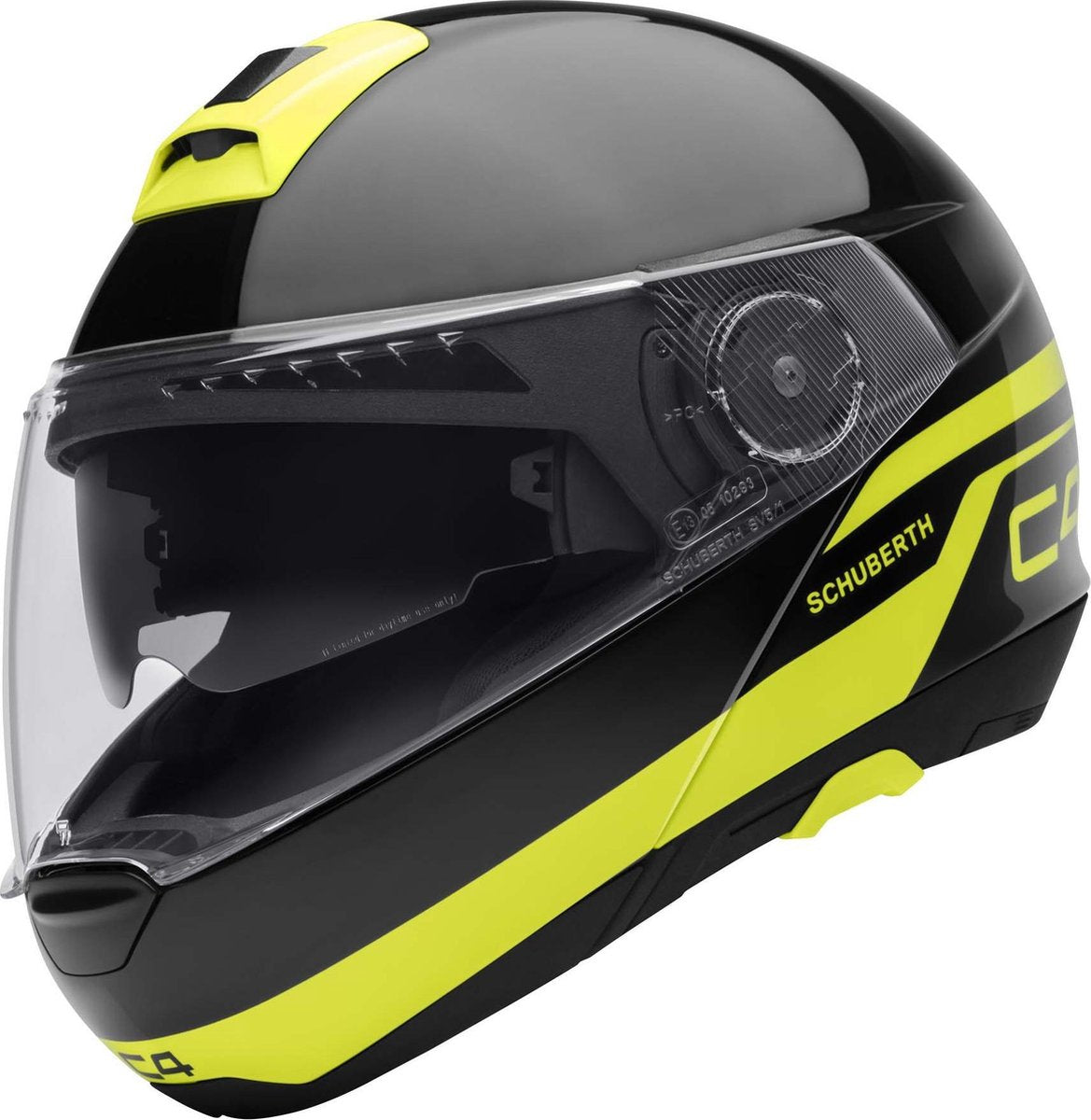 Schuberth C4 Pulse Zwart Systeemhelm - Motorhelm - Maat XXXL