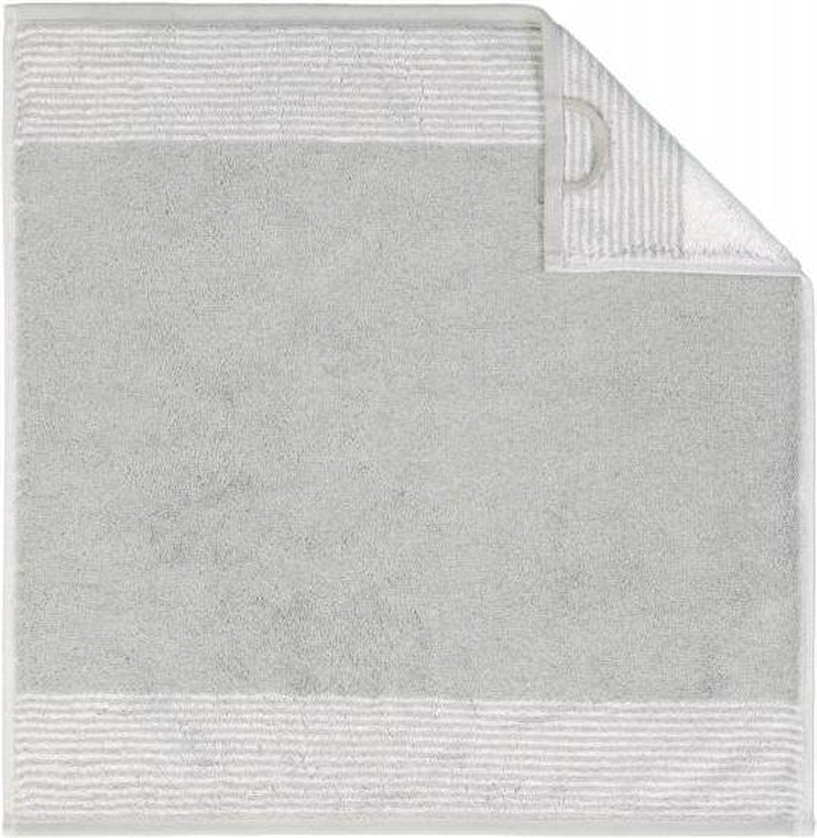 Cawö Keukenset - Theedoek en Handdoek - Platina - Two-Tone