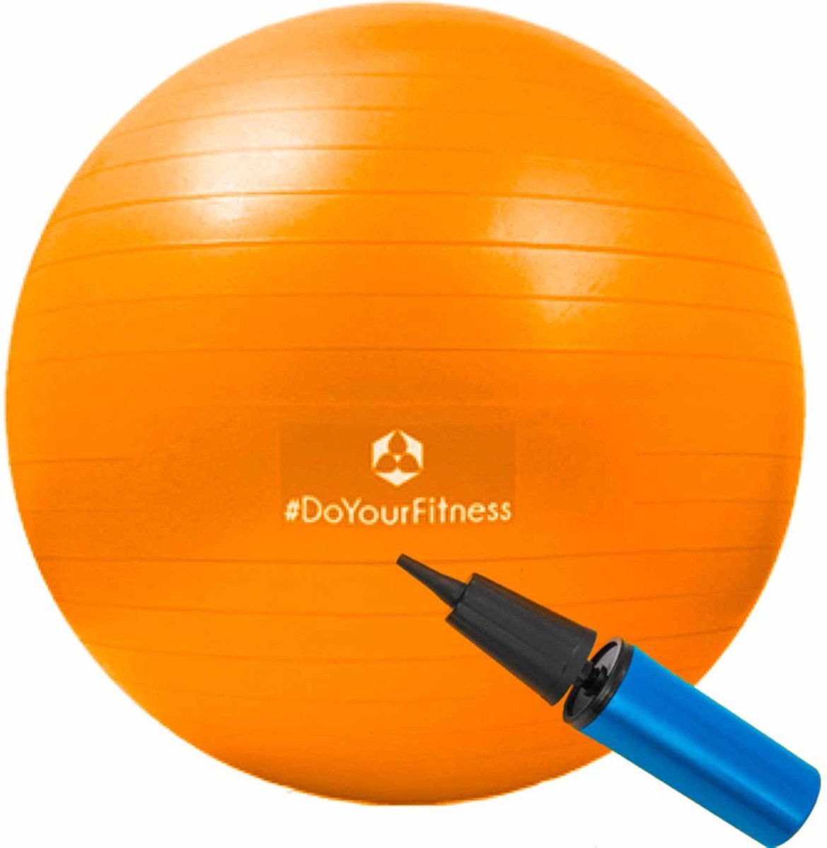 #DoYourFitness - Kantoorbal Fitnessbal  Pilates bal - Gymnastiekbal - Robuuste zitbal en fitness bal ter verbetering van lichaamshouding