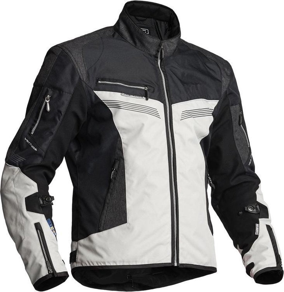 Lindstrands textiel motorjack Zhivago Offwit 50