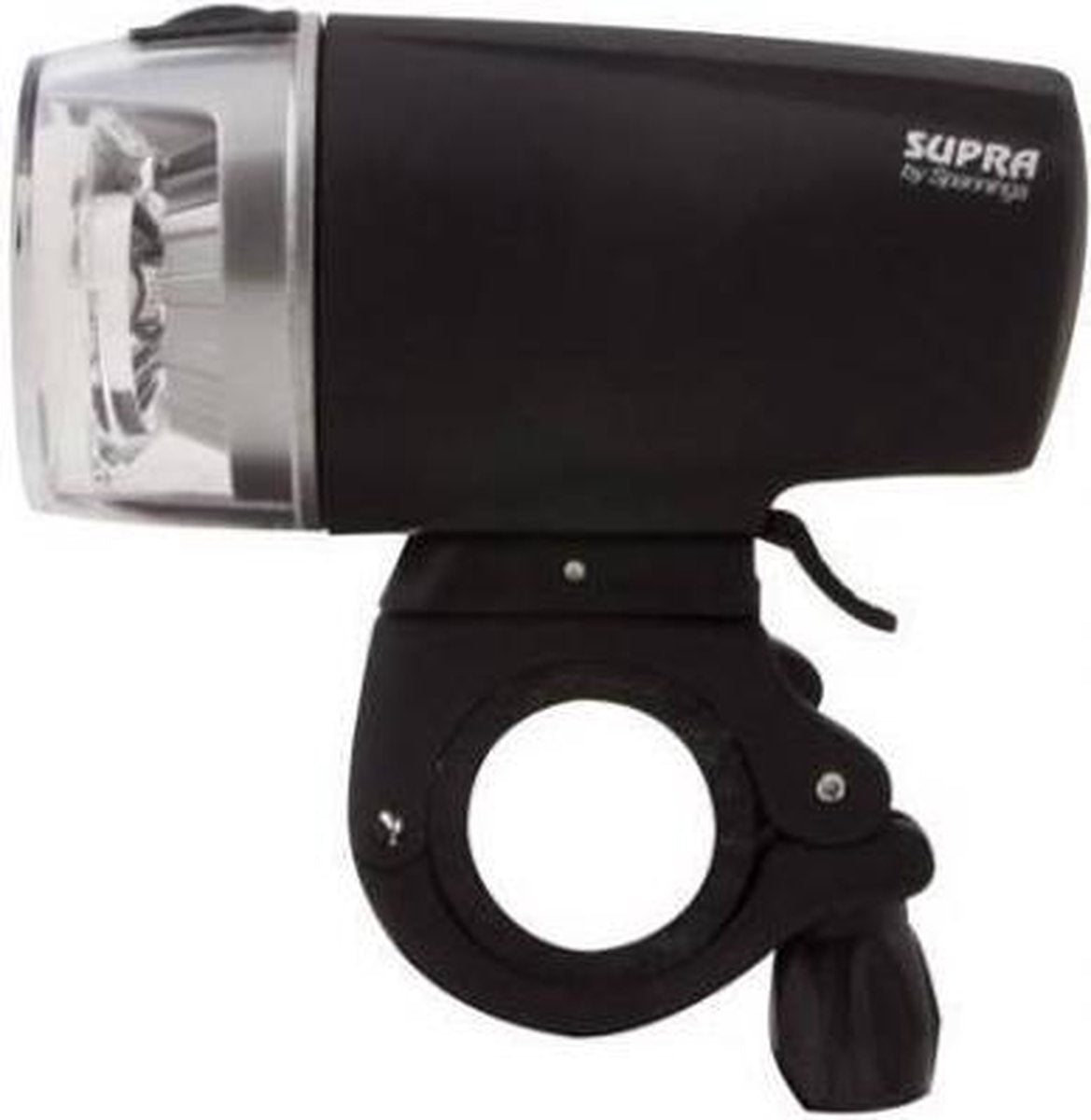 Spanninga Koplamp Supra Batterij Led 9 Cm Zwart