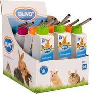 Duvo+ Drinkfles plastiek kleine dieren M - 250ml kleur donker roze