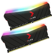 PNY XLR8 Gaming Epic-X RGB - Geheugen - DDR4 - 16 GB: 2 x 8 GB - 288-PIN - 3600 MHz / PC4-28800 - CL18 - 1.35V - zwart