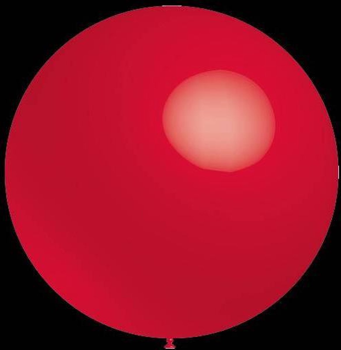 100 stuks - Decoratieballonnen rode 30 cm professionele kwaliteit