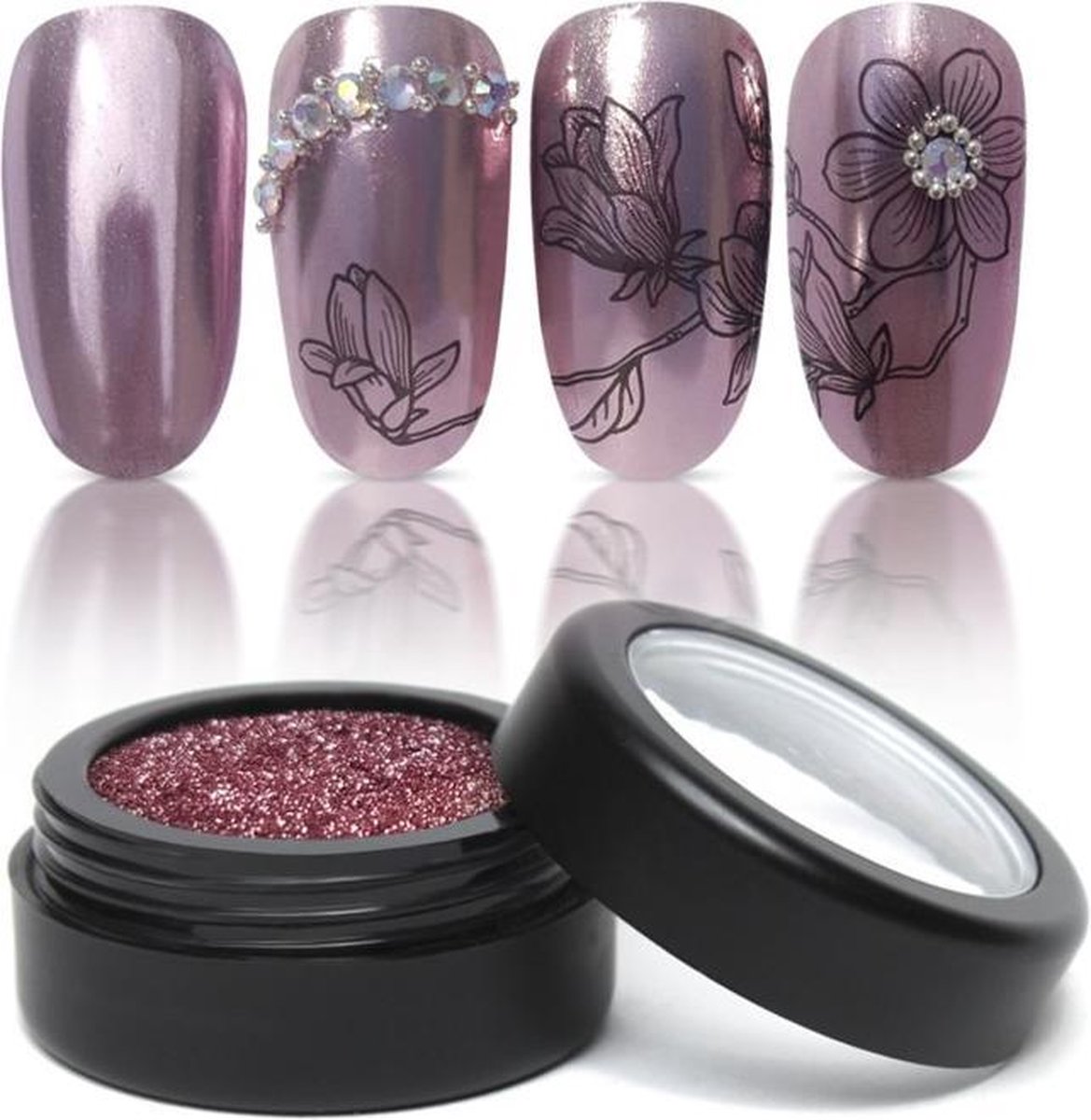 Moyra - mirror powder - nr 02 rose gold