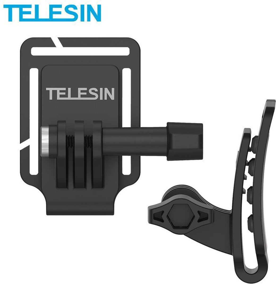 PRO SERIES Head Cap Mount Bracket Hoed Klem Adapter Houder Siliconen Pc Quick Release voor GoPro / DJI OSMO / Insta360 en Sports / Action Cameras