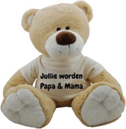 Knuffel Funnies Beer Boris Jullie worden Papa en Mama