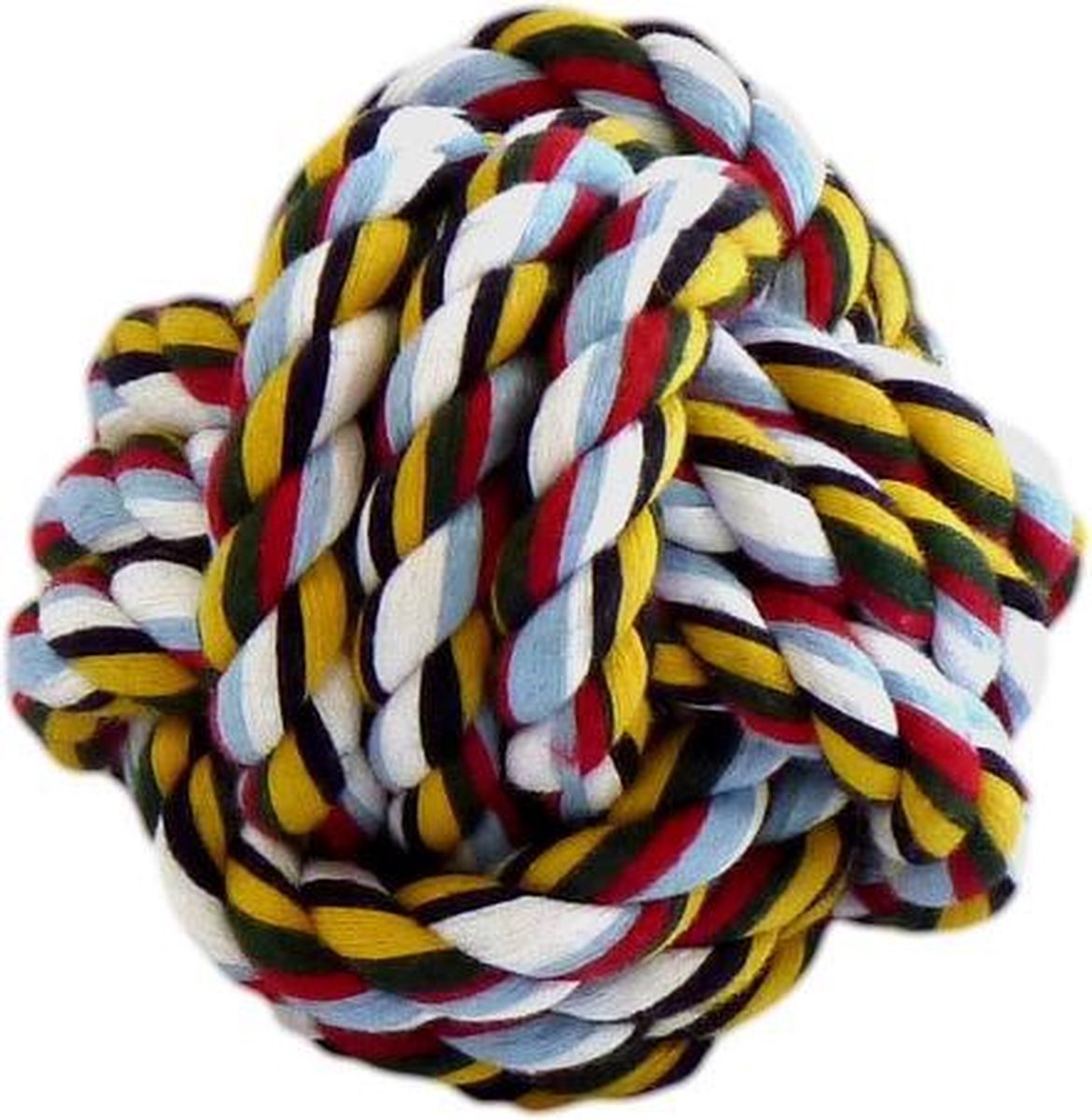 Katoenen speelgoedbal 150gr Ø8.5cm