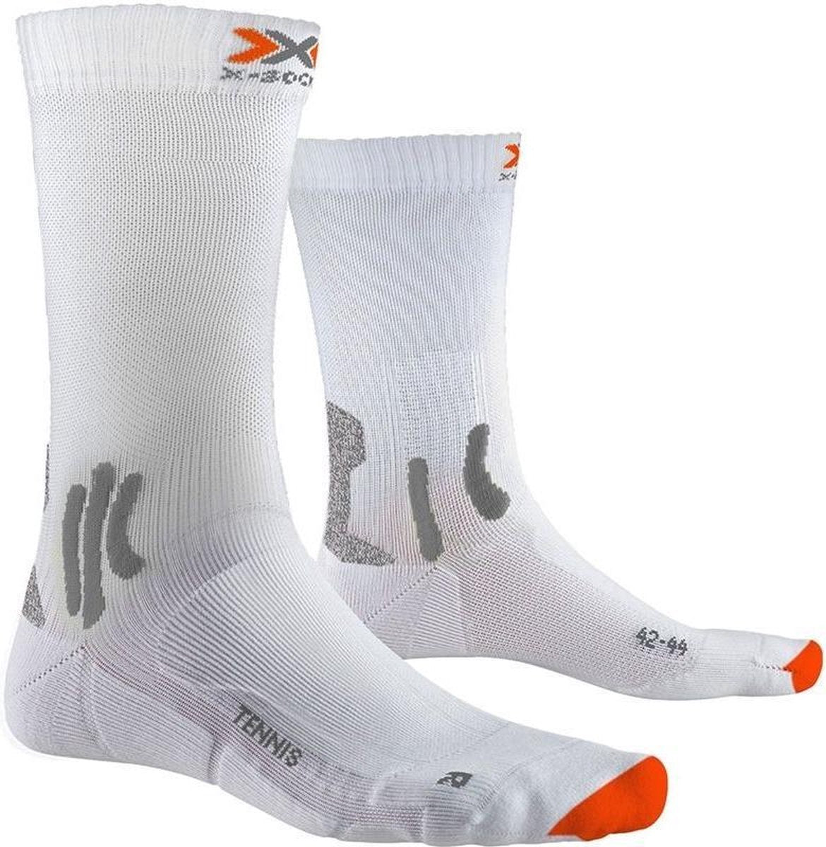 X-socks Tennissokken Nylon/polypropyleen Wit Mt 35-38