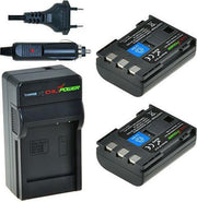 ChiliPower NB-2LH Canon Kit - Camera Batterij Set