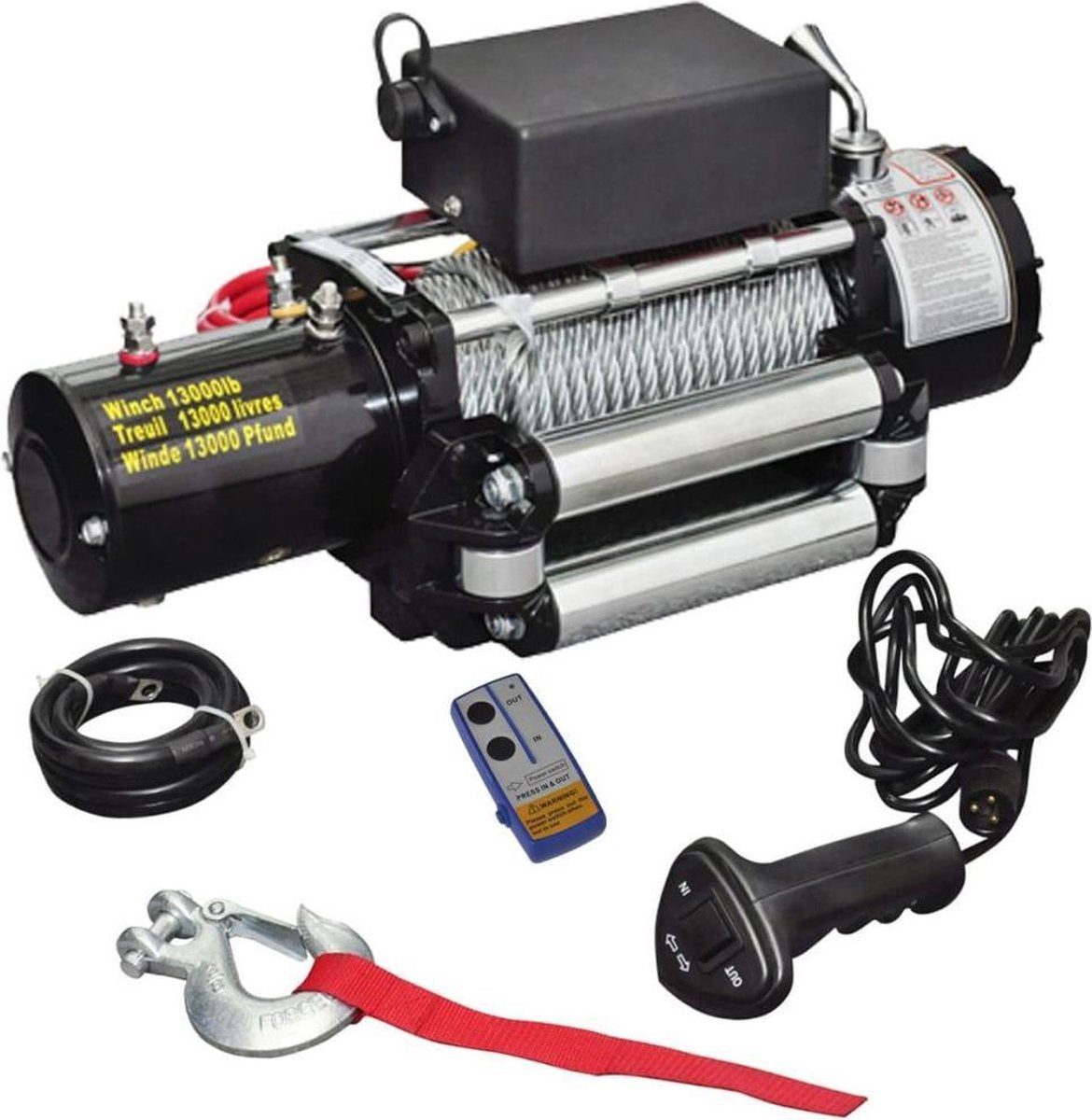 Elektrische lier 12 V 5909 kg