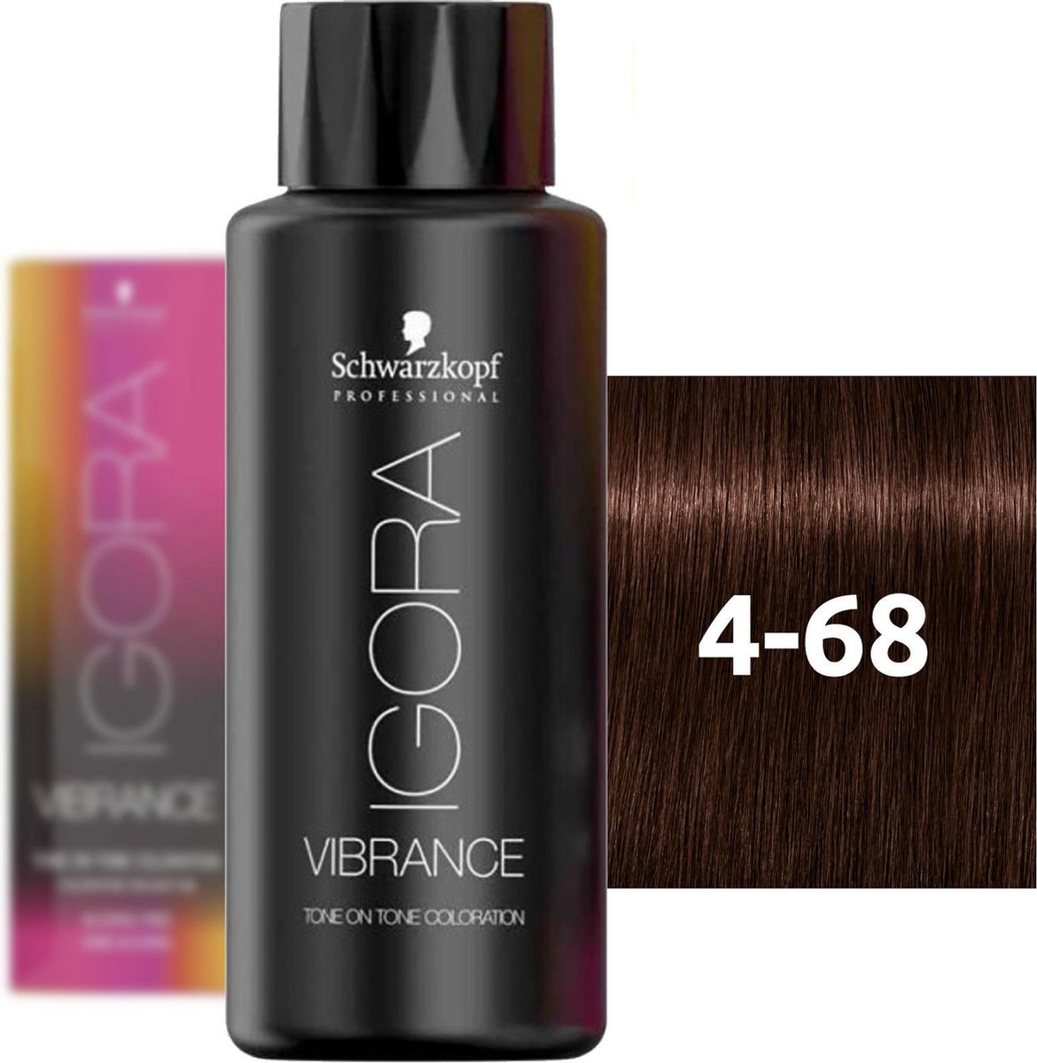 Schwarzkopf - Igora - Vibrance - Tone on Tone Coloration - 4-68 - 60 ml