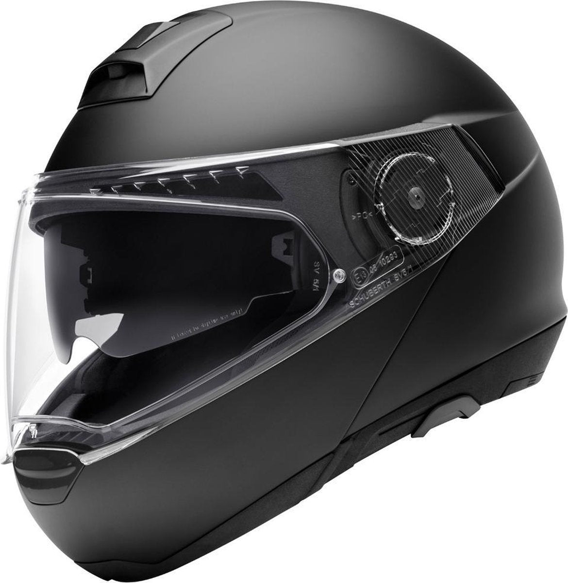Schuberth C4 Basic Matt Black  Systeemhelm - Motorhelm - Maat XXL