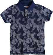 Petrol blauwe polo Maat - 92