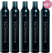 10X Schwarzkopf Silhouette Super Hold Mousse 200ml