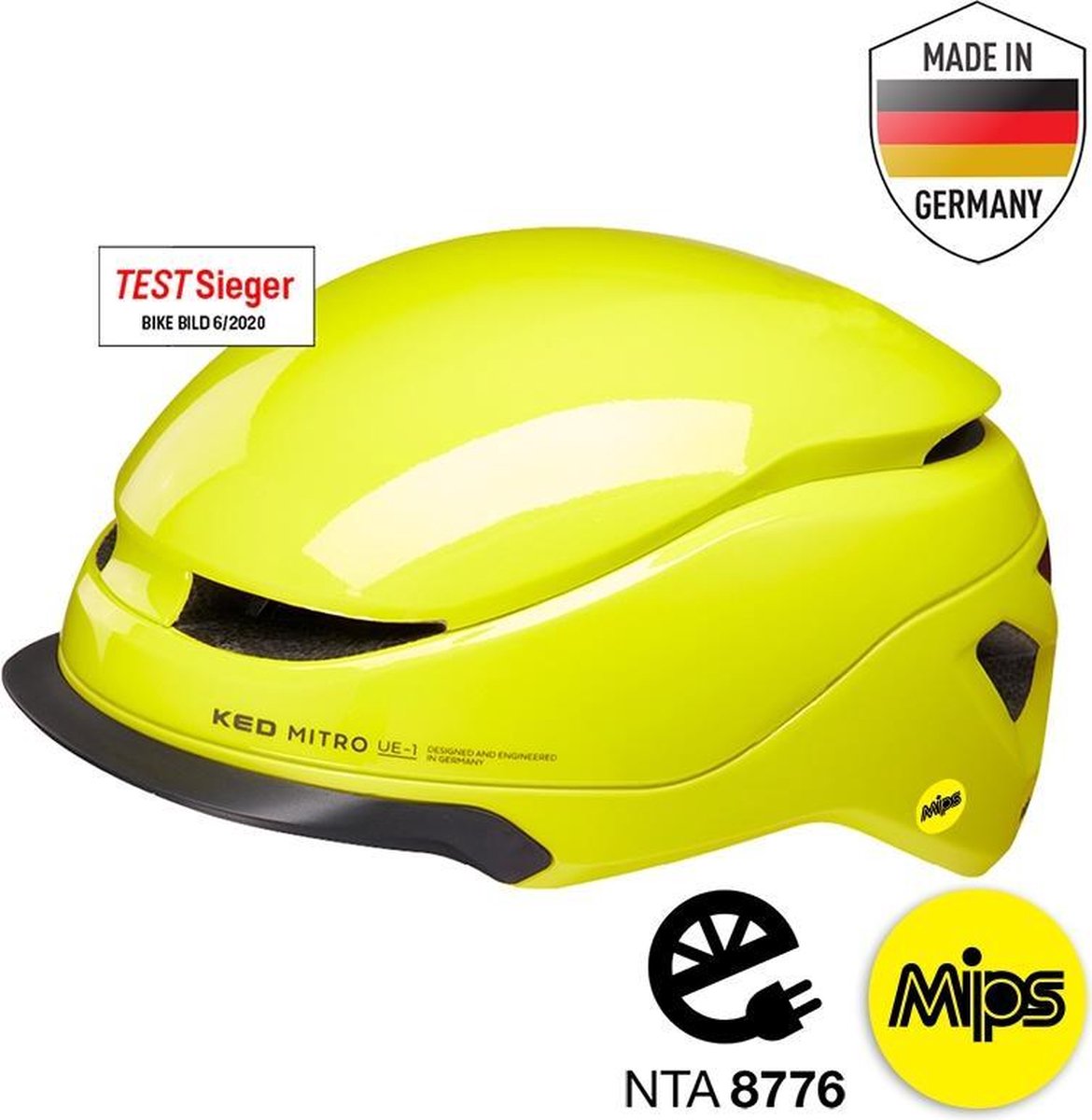 Fietshelm KED Mitro UE-1 M (52-58cm) - green