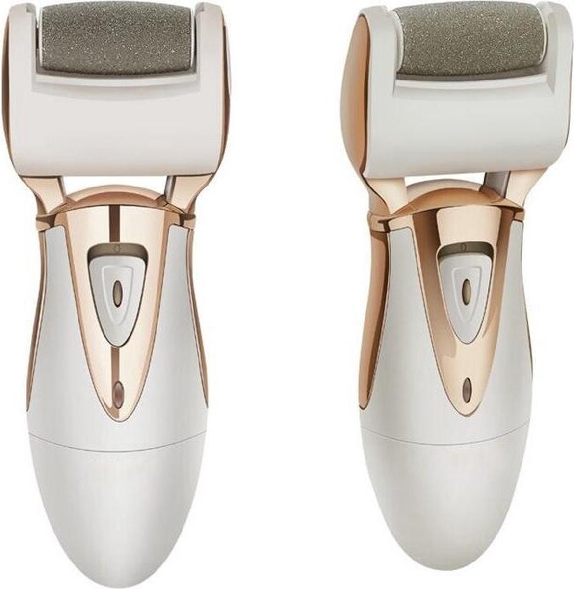 WiseGoods - Eelt Verwijderaar - Elektrische Eelt Verwijderaar - Voetvijl - Eeltvijl - Foot Care - 1 Machine en 2 Rollers