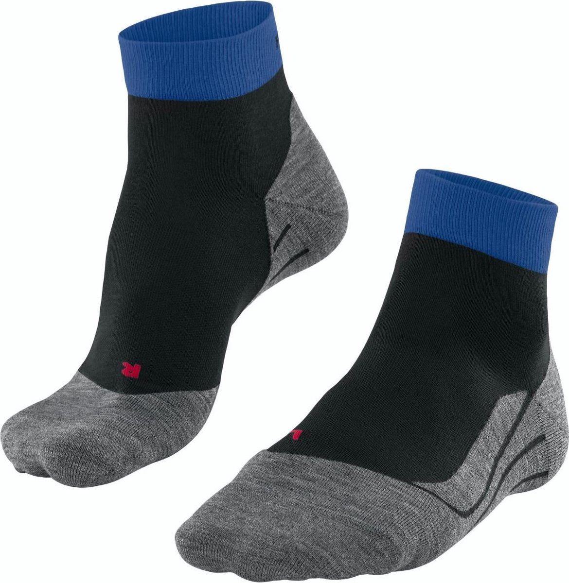 FALKE RU4 Korte Sok Heren - Zwart - maat 46-48