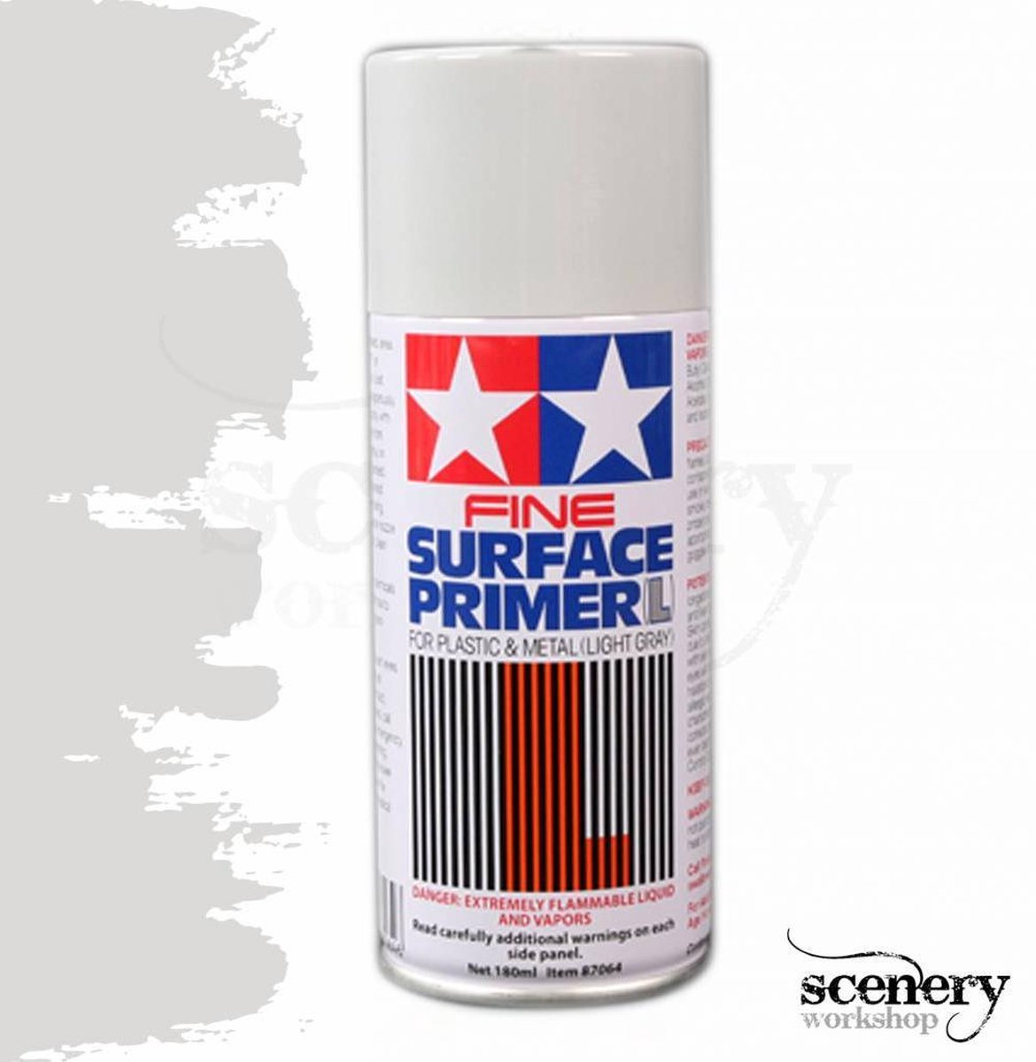 Fine Surface Primer L - Light Gray - 180ml - 87064